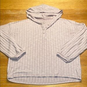 American Eagle Outfitters Light Gray Hoodie